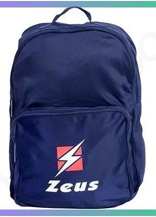 Спортивный рюкзак zeus zaino soft 25l синий 31х45х18 см для мужчин водонепроницаемый городской рюкзак sku_z01068