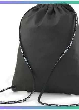 Рюкзак-мешок puma basketball gym sac 16l черный универсальный спортивный рюкзак для баскетбольной экип sku_079207-04