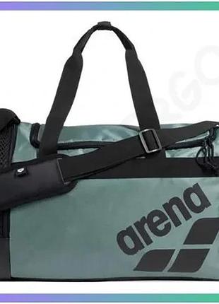 Спортивна сумка arena all set duffle 40l зелена для плавання і тренувань 50 х 28 х 28 см sku_010237-300