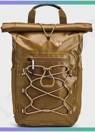 Рюкзак under armour summit sm bp 18l коричневий спортивний рюкзак для подорожей унісекс водонепроникни sku_1382311-498