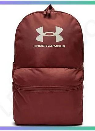 Рюкзак under armour loudon lite backpack 20l бордовий універсальний для повсякденного використання 30х sku_1380476-688