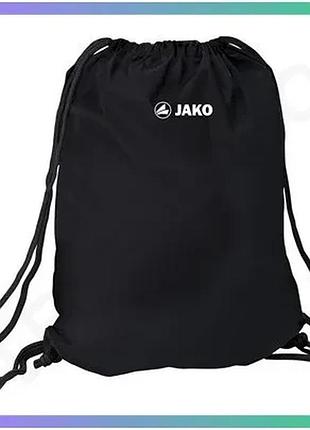 Сумка jako gym 25l чорна універсальна для спорту та відпочинку 33x44 см поліестер унісекс sku_1703-008