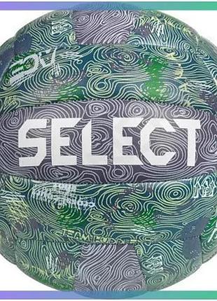М'яч для пляжного волейболу select beach volleyball v26 синій фіолетовий 5 унісекс для пляжу волейбол sku_214510-949