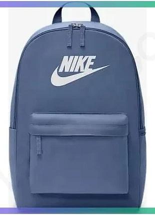 Рюкзак nike nk heritage bkpk 25l синій унісекс для спорту та навчання 43х30,5х15 см 100% поліестер sku_dc4244-499