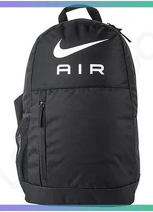 Рюкзак nike y nk elemental 20l чорний для дітей 46х30х13 см спортивний рюкзак для навчання та прогулян sku_dr6089-010