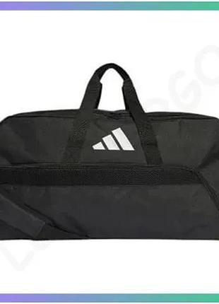 Спортивна сумка adidas tiro 23 league duffel l 62l чорна для тренувань та подорожей місткість 62 л sku_hs9754