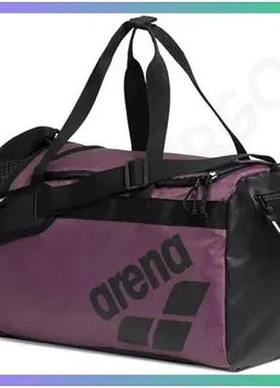 Сумка arena all set duffle 40l фіолетова спортивна сумка для плавання та тренувань 50х28х28 см sku_010237-200