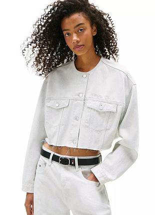 Укорочена джинсова куртка tommy hilfiger