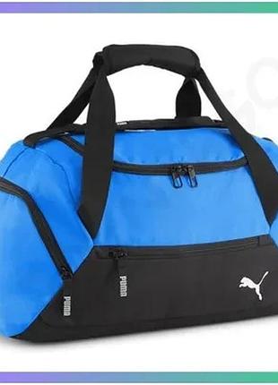 Сумка puma teamgoal teambag 28l синя спортивна сумка для екіпіровки 45х24х27 см унісекс sku_090232-02