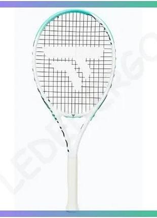 Ракетка tecnifibre tempo 265 v2 біла тенісна ракетка для дорослих унісекс графітова для гри в теніс sku_14temp26542