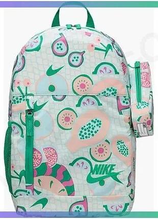 Рюкзак nike y nk elmntl bkpk shoebox fp 20l зелений дитячий спортивний рюкзак для школи та спорту sku_hm6895-133