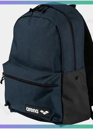 Рюкзак arena team backpack 30l чорний темно-синій для плавання унісекс 46x31x16 см 100% поліестер sku_002481-710
