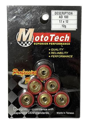 Ролики suzuki ad-100 (17*12*12g) (tw) m-t superior