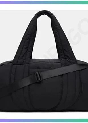 Сумка ua studio soft duffle 35l чорна для спорту та подорожей водостійка з ручками та плечовим ременем sku_6009628-001