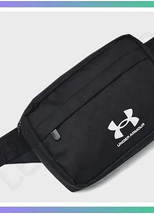 Сумка на пояс under armour loudon lite wb xbody 2l чорна унісекс для спорту 15,3x24x10,5 см водовідшто sku_1381914-001