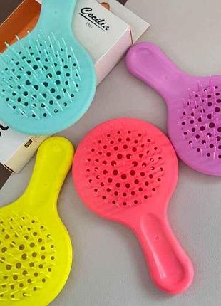 Гребінець для волосся супер браш hollow comb mini (20*10*5см) 210779 тм eстет