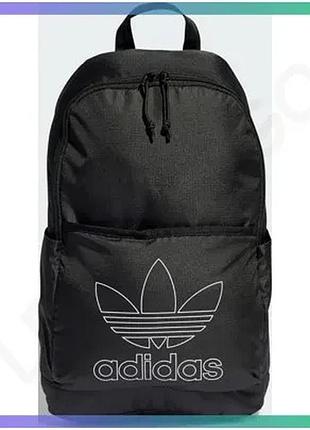 Рюкзак adidas adicolor backpk 20.25l черный для спорта и повседневной жизни 15x27x43 см из переработан sku_it7602