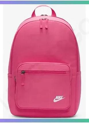 Рюкзак nike heritage eugene 23l розовый унисекс для учебы и прогулок 46x30x15 см sku_db3300-629