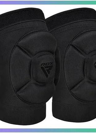 Наколінники rdx hosiery knee foam k5 черные l для mma и спорта эластичные защитные коленные накладки sku_hyp-k5bb