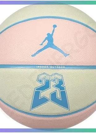 Баскетбольный мяч nike jordan ultimate 2.0 8p графический для игры на улице унисекс размер 7 sku_j.100.8257.122.07