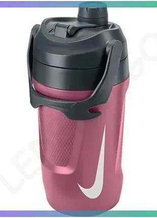 Пляшка nike fuel jug 40 oz 1182 мл спортивная бутылка для воды унитекс розовая sku_n.101.3797.679.40