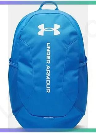 Рюкзак ua hustle lite backpack 26,5l синій для спорту універсальний з водостійкою технологією 31х47х17 sku_6000399-402
