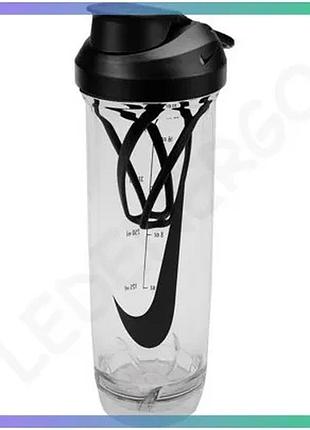 Пляшка nike tr recharge shaker bottle 2.0 709 мл черная спортивная бутылка для воды унитекс sku_n.101.0724.988.24