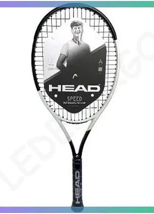 Ракетка для тенісу head speed jr 2024 sc 10 юніорська легка ракетка для дітей з комфортом та контролем sku_236054