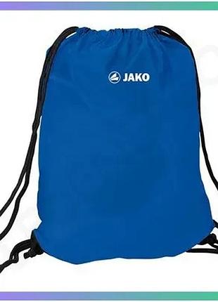 Сумка jako gym 25l синя універсальна гімнастична сумка для школи та відпочинку 33x44 см sku_1703-004