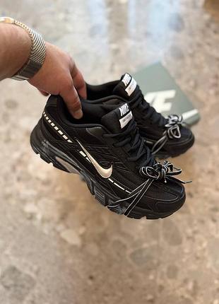 Стильні кросівки nike initiator custom black white