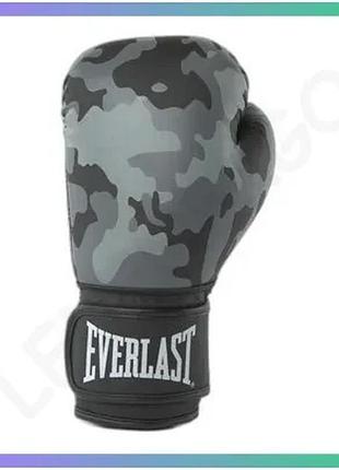 Боксерські рукавички everlast spark training glove сірі 10 унцій для боксу та фітнесу унісекс sku_919580-70-1210