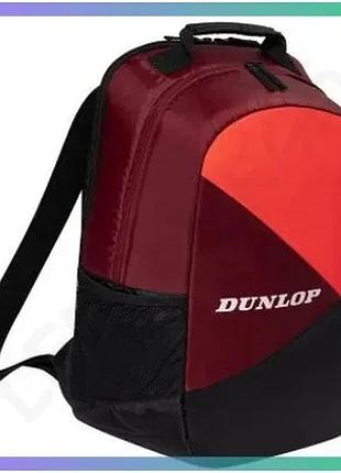 Рюкзак dunlop cx club чорний червоний для тенісу унісекс місткий для ракеток одягу та аксесуарів sku_10350437