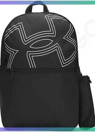 Рюкзак under armour essential printed bp чорний унісекс для спорту та повсякденного використання sku_6000991-001