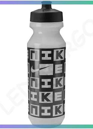 Пляшка nike big mouth bottle 2.0 32 oz біла чорна 946 мл для води спортивна унісекс sku_n.000.0041.942.32
