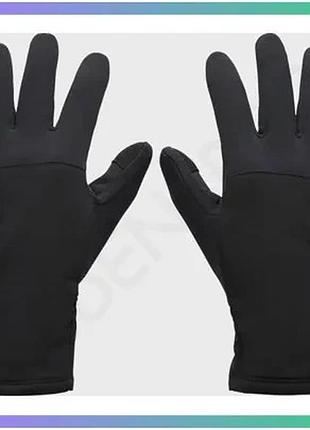 Рукавички under armour storm fleece gloves черные md для мужчин флисовые водоотталкивающие зимние sku_6000391-001