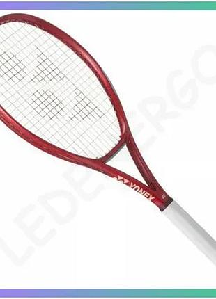 Тенісна ракетка yonex vcore 98 305 г ruby red для агресивної гри унісекс тенісна ракетка sku_08vc98rbyr