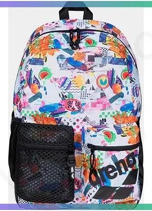 Рюкзак arena one go backpack 30l мультиколор для плавания 45х31х20 см универсальный рюкзак для спорта sku_010228-101