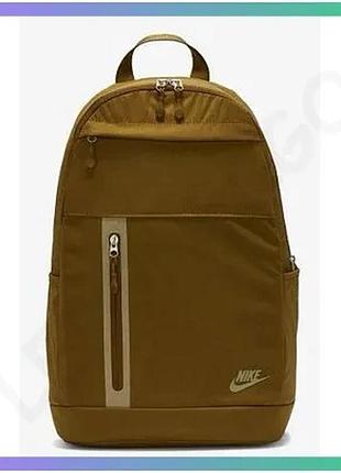 Рюкзак nike nk elmntl prm bkpk 21l хаки унисекс для хранения вещей 43 x 30 x 15 см из полиэстера sku_dn2555-368