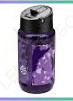 Пляшка nike tr renew recharge straw bottle 473 мл чорна фіолетова спортивна пляшка для води унісекс sku_n.100.7641.514.16