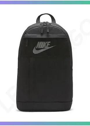 Рюкзак nike elemental чорний універсальний 43х30х15 см для тренувань та роботи місткий рюкзак для ноут sku_dd0562-010