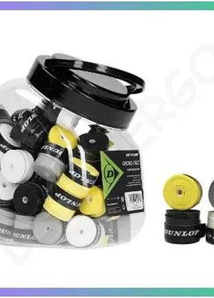 Обмотки dunlop tac gecko-tac ogrip різнокольорові для тенісу унісекс синтетичні поштучно sku_613265