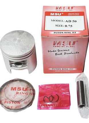 Поршень 0.75 suzuki ad50 49cc msu