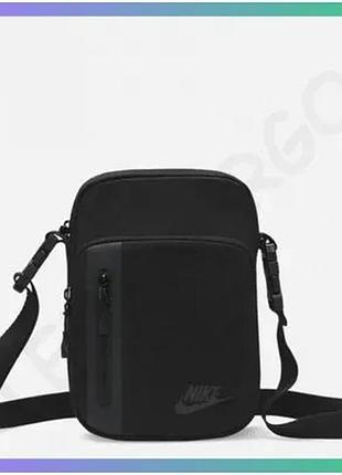 Сумка крос-боді nike elemental чорна для чоловіків 27х16,5х7 спортивний стиль сумка через плече sku_dn2557-010