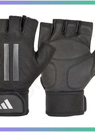 Рукавички для тренінгу adidas elite training gloves сірі унісекс m спортивні рукавички для тренувань sku_adgb-14244-nl