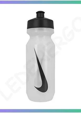 Пляшка для води nike big mouth bottle 2.0 650 мл прозора спортивна пляшка для спорту та активного відп sku_n.000.0042.968.22
