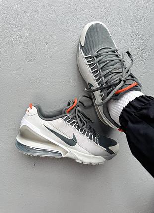 Серые кроссовки унисекс nike air max 270 pulse roam grey blue х пульс 43