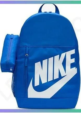 Рюкзак nike y nk elmntl bkpk 20l синий для детей 46x30x13 см спортивный рюкзак sku_dr6084-480