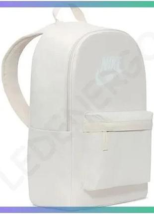 Рюкзак nike nk heritage bkpk 25l молочний унісекс для ноутбука 15 дюймів спортивний стиль 43х30,5х15 с sku_dc4244-104