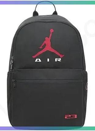 Рюкзак nike jam air backpack 25l черный спортивный рюкзак для мужчин 50х30х15 см 100% полиэстер sku_ma9210-023