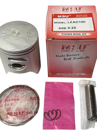 Поршень 0.25 honda lead100 100cc msu